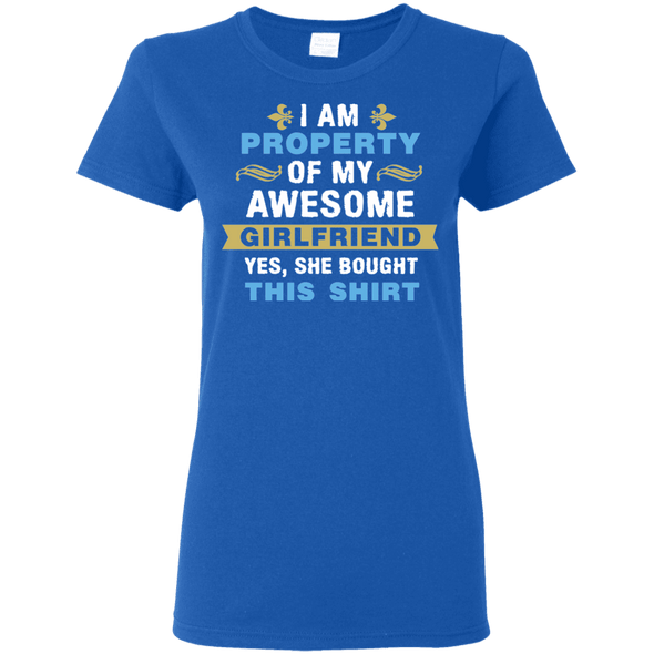 Property of my Awesome Girlfriend Shirts and Hoodies