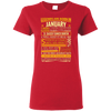Latest Edition ** Legends Are Born In January** Front Print Shirts & Hoodies