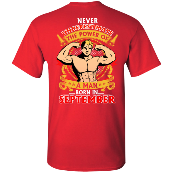 Limited Edition **Power Of A Man Born In September** Shirts & Hoodies