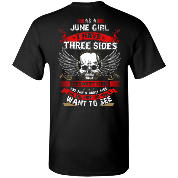 Limited Edition **June Girl With Three Sides** Shirts & Hoodies