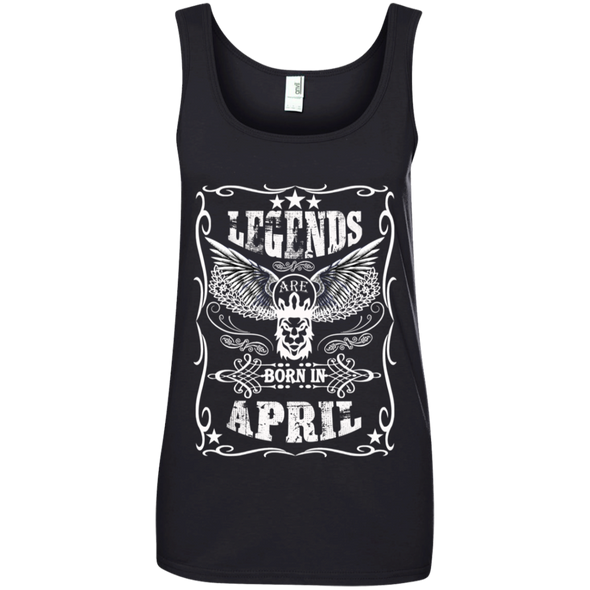 Newly Launched **Legends Are Born In April** Shirts & Hoodies