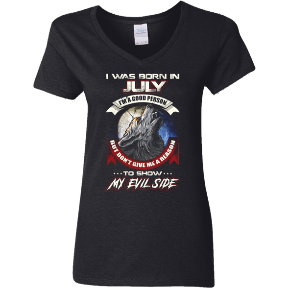 Limited Edition **July Girl With Evil Side** Shirts & Hoodies