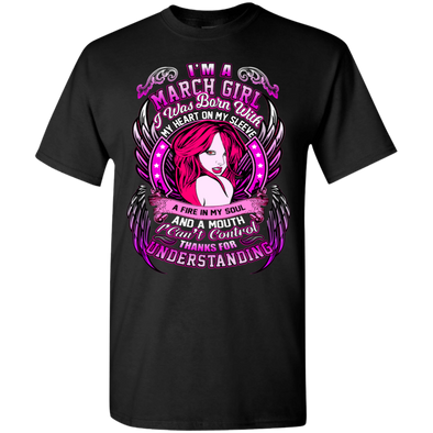 Limited Edition **March Girl - Fire In A Soul** Shirts & Hoodies