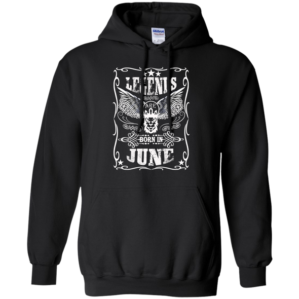 Newly Launched **Legends Are Born In June** Shirts & Hoodies
