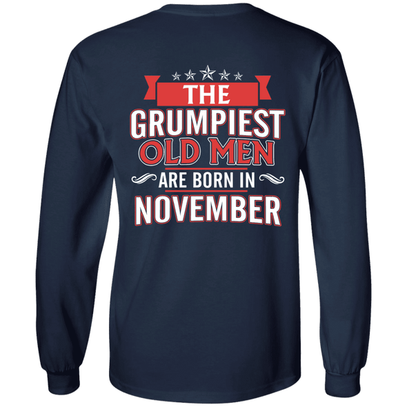 Limited Edition November Grumpiest Old Man Shirts & Hoodies