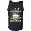 Limited Edition November Black King Shirts & Hoodies