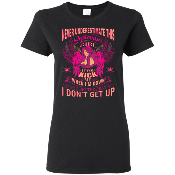 Limited Edition **Never Underestimate September Girl** Shirts & Hoodies