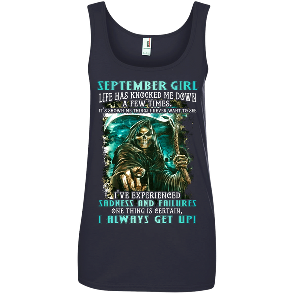 Limited Edition **September Girl I Always Get Up** Shirts & Hoodies