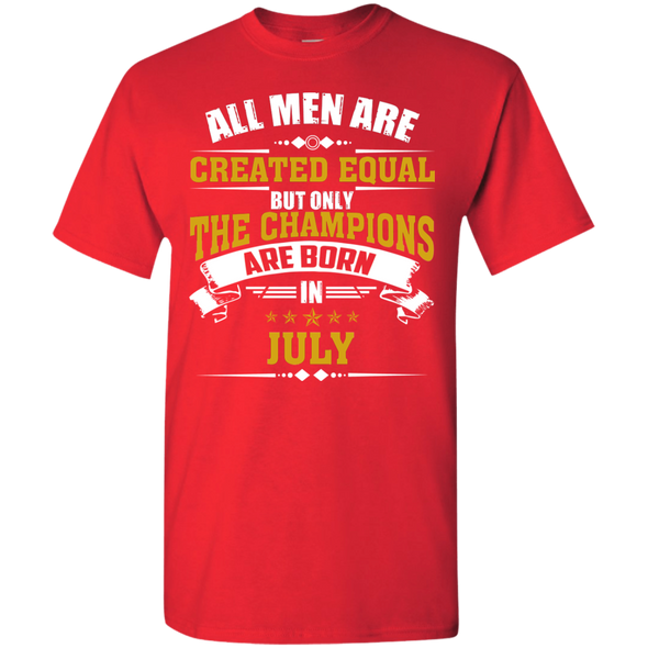 Limited Edition **Champions Are Born In July** Shirts & Hoodies