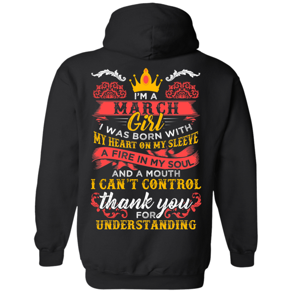 Back Print **March Girl** Perfect Shirts & Hoodies