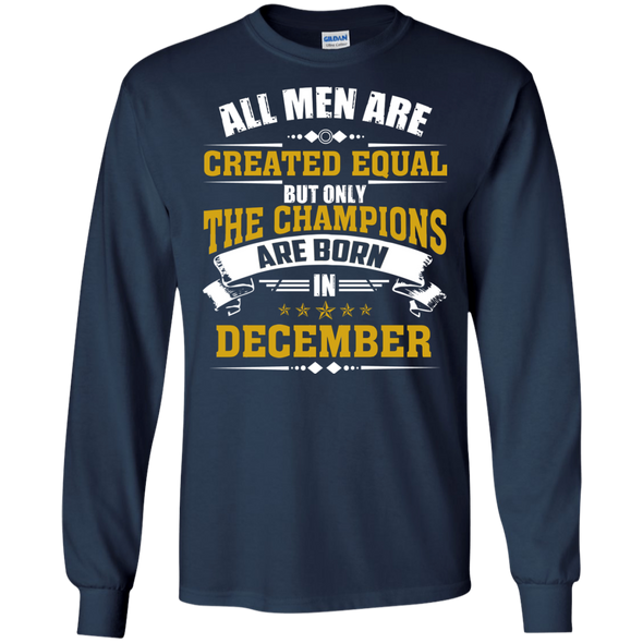 Limited Edition **Champions Are Born In December** Shirts & Hoodies