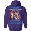 Limited Edition October Born Life Has Knocked Down Shirts & Hoodie