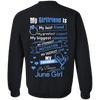 Limited Edition **June Girlfriend Biggest Comfort** Shirts & Hoodies