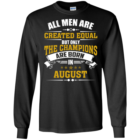 Limited Edition **Champions Are Born In August** Shirts & Hoodies