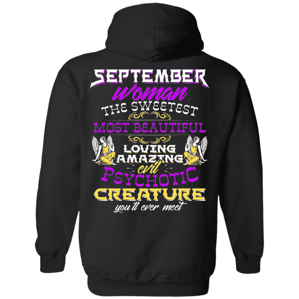 Limited Edition September Sweet Women Back Print Shirts & Hoodies