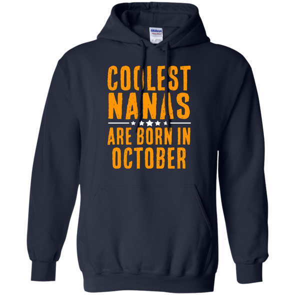 Limited Edition **Coolest Nana Born In October** Shirts & Hoodie