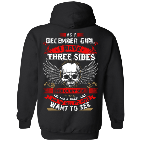Limited Edition **December Girl With Three Sides** Shirts & Hoodies