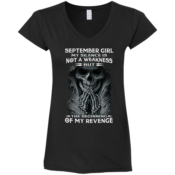 Limited Edition **September Girl My Silence Is Not My Weakness** Shirts & Hoodies