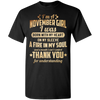 Newly Published **November Girl With Heart & Soul** Shirts & Hoodies