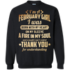 Newly Published **February Girl With Heart & Soul** Shirts & Hoodies