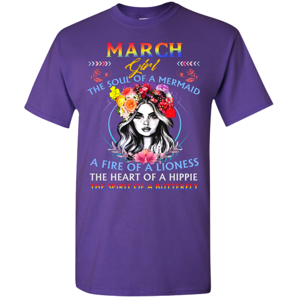 Limited Edition **March Girl Fire Of Lioness** Shirts & Hoodies