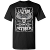 Newly Launched **Legends Are Born In October** Shirts & Hoodies