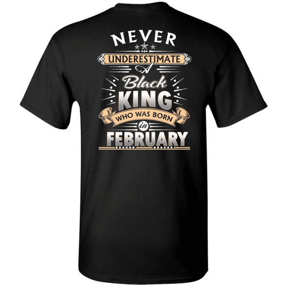 Limited Edition February Black King Shirts & Hoodies
