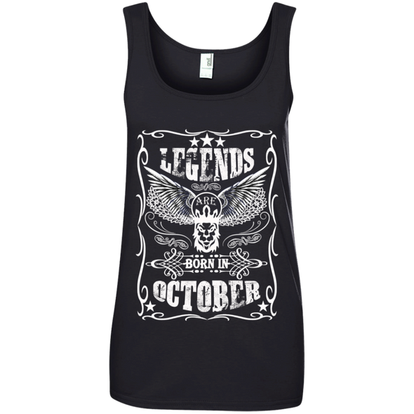 Newly Launched **Legends Are Born In October** Shirts & Hoodies