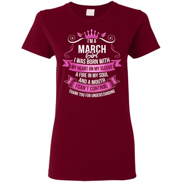 Limited Edition ***Say it Loud, March Girl*** Limited Edition Shirts!