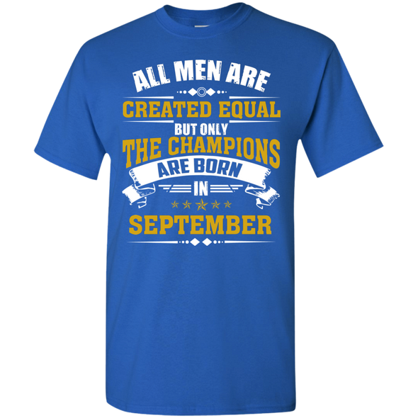Limited Edition **Champions Are Born In September** Shirts & Hoodies