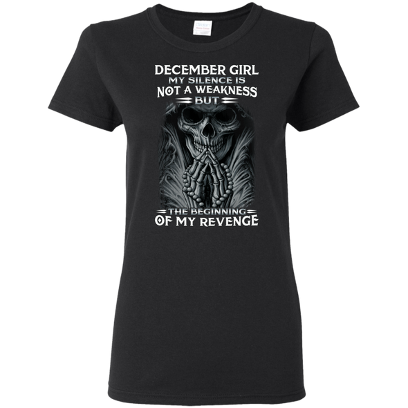 Limited Edition **December Girl My Silence Is Not My Weakness** Shirts & Hoodies