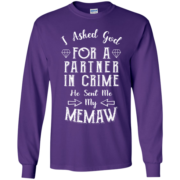 Limited Edition **Memaw Partner In Crime** Shirts & Hoodies