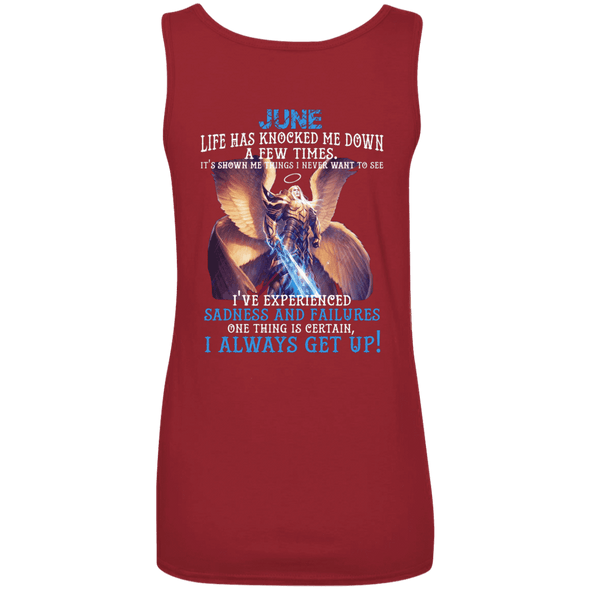 Limited Edition June Born Life Has Knocked Down Shirts & Hoodie