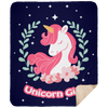 Limited Edition Unicorn Girl Blanket
