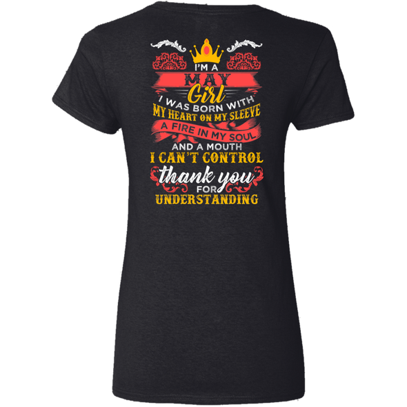 Back Print **May Girl** Perfect Shirts & Hoodies