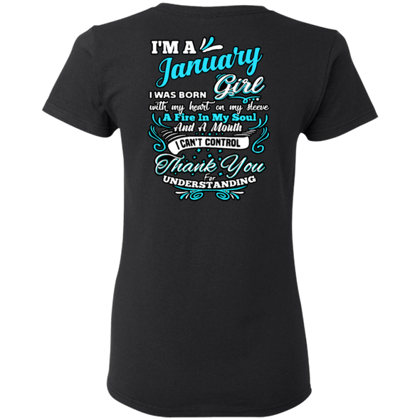 Newly Launched**January Girl Back Print Shirts & Hoodies**