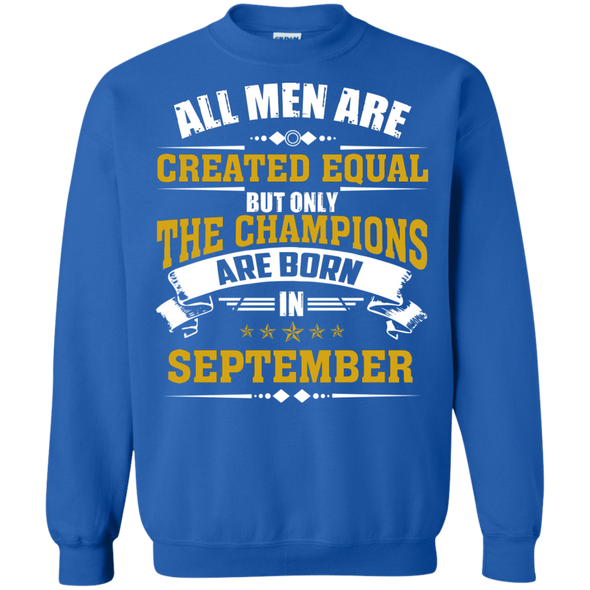 Limited Edition **Champions Are Born In September** Shirts & Hoodies