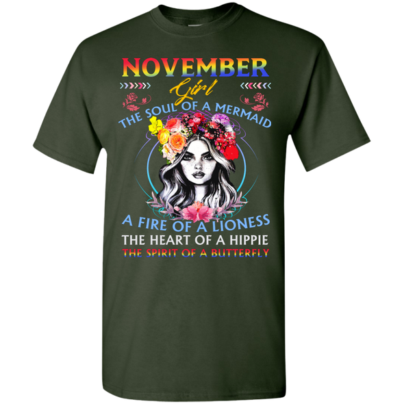 Limited Edition **November Girl Fire Of Lioness** Shirts & Hoodies