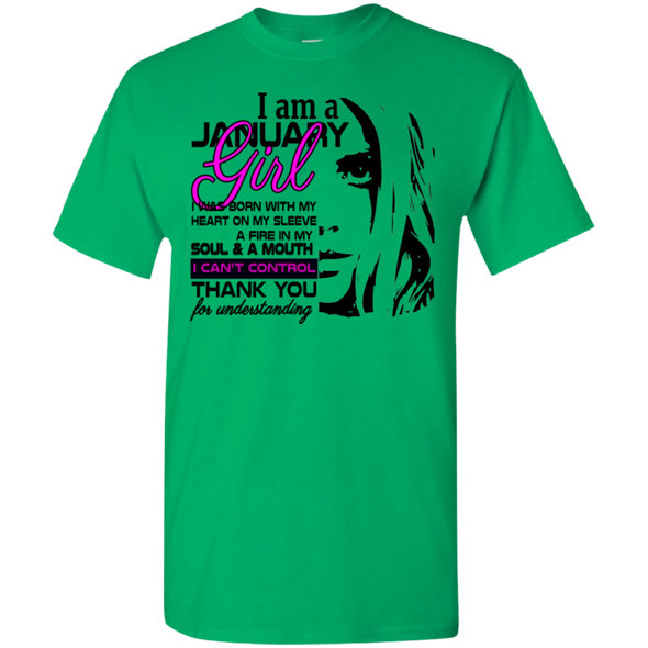 Newly Launched**January Born Girl Shirts & Hoodies**