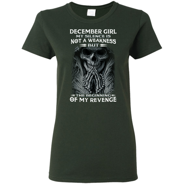 Limited Edition **December Girl My Silence Is Not My Weakness** Shirts & Hoodies