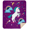 Limited Edition Rainbow Unicorn Blanket