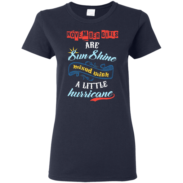 Limited Edition  **November Born Girls Are Sunshine** Shirts & Hoodies