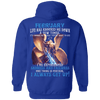 Limited Edition February Born Life Has Knocked Down Shirts & Hoodie