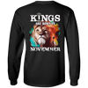 Limited Edition November Born Lion King Shirts & Hoodies