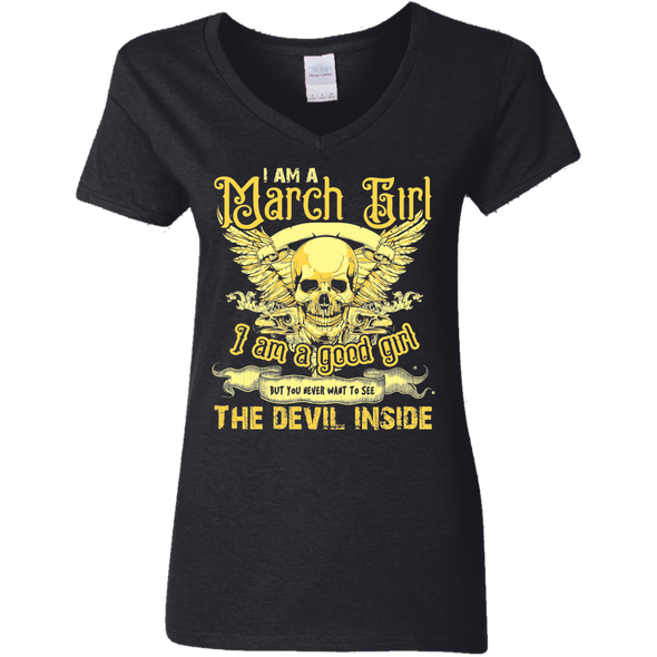 Limited Edition **Devil Inside March Girl** Shirts & Hoodies