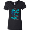 Limited Edition **Strong Brave Smarter July Girl** Shirts & Hoodies