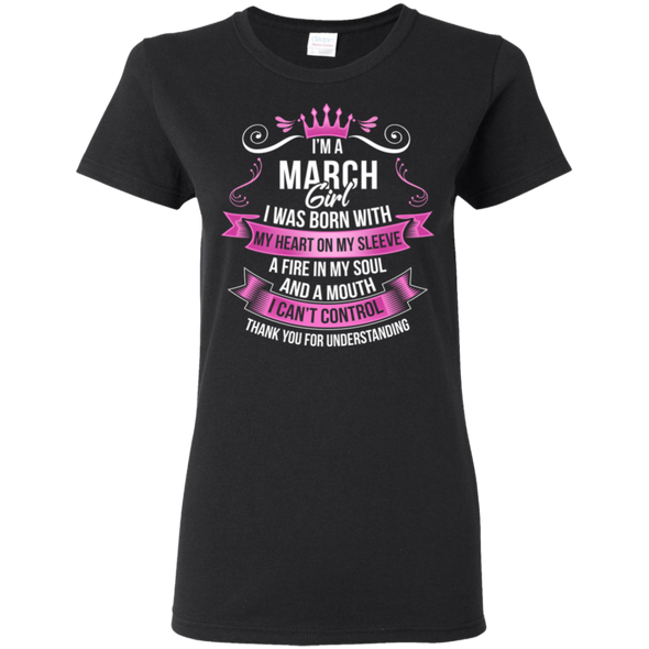 ***Say it Loud, March Girl*** Limited Edition Shirts!