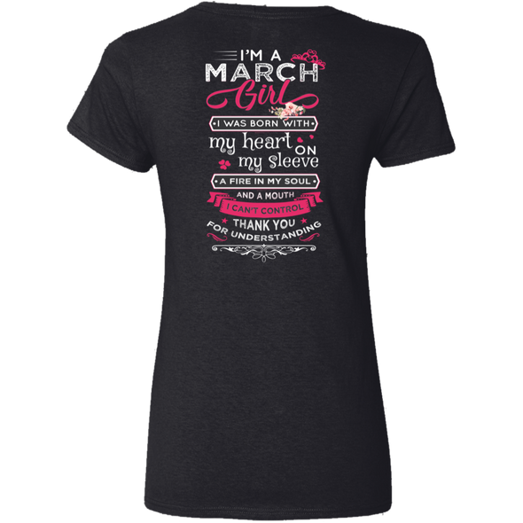 Back Print **Fierce Heart & Soul** March Girl