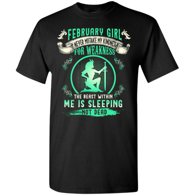 Limited Edition **Sleeping Beast February Girl** Shirts & Hoodies
