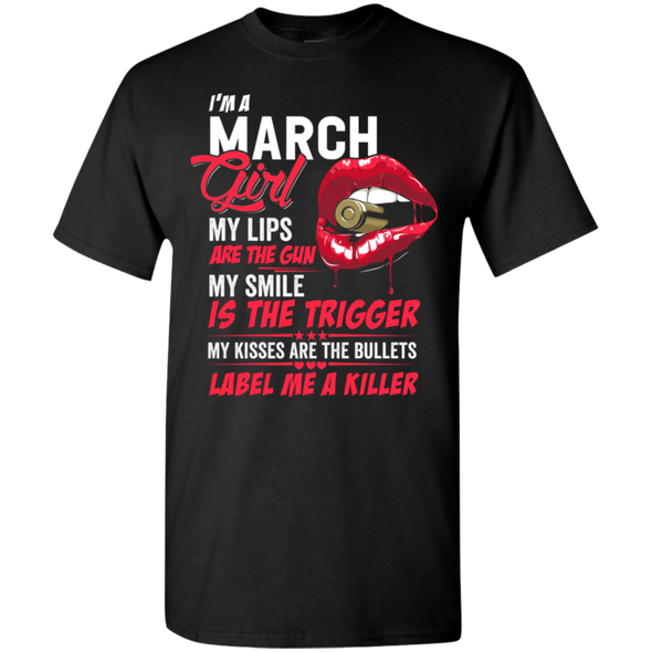 Limited Edition **This March Girl Is Killer** Shirts & Hoodies